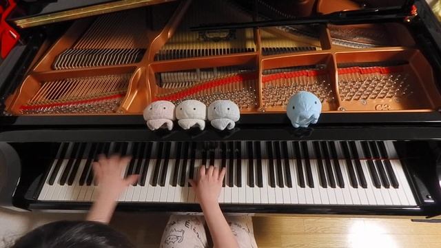 Bad Apple!!　強い感情を込めて弾いてみた🍎【耳コピ ピアノ】【さくん】 смотреть онлайн