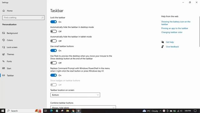 How To Hide Taskbar on Windows 10 | How to Make Taskbar Small | techEavor смотреть онлайн