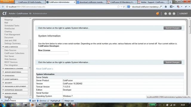 Install hotfixes in ColdFusion10 смотреть онлайн
