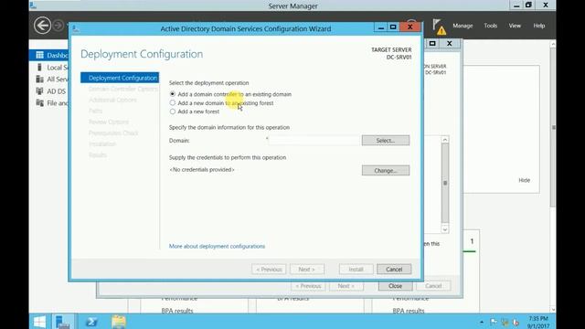 Domain Controller 2012 Configuration step by step смотреть онлайн