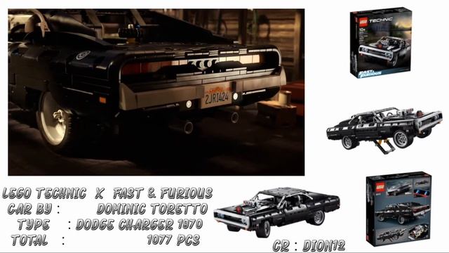 Dominic Toretto Dodge Charger Lego x fast & Furious смотреть онлайн