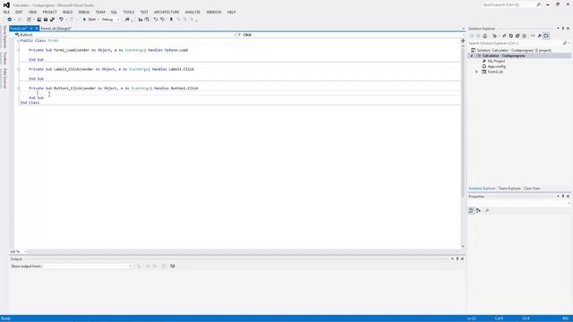 Microsoft Visual Studio 2012 Basic Calculator Tutorial смотреть онлайн