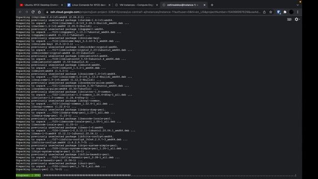 Ubuntu XFCE Desktop Environment in Google Cloud Connect From Browser using Chrome Remote Desktop смотреть онлайн