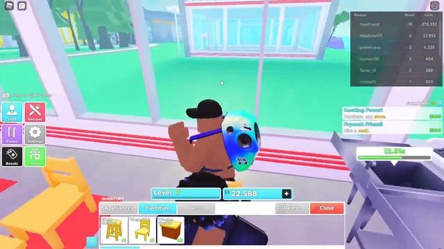 ASMR EATING GUMMY WORMS CANDY AND PLAYING ROBLOX MY RESTAURANT PART 27 | ASMR TY смотреть онлайн