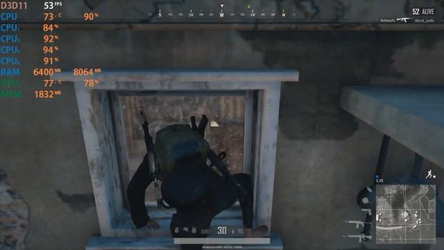 PlayerUnknown's Battlegrounds - GTX 750 ti - i5 2400 - 12GB RAM (Test Server - Update 28.11.2017) смотреть онлайн
