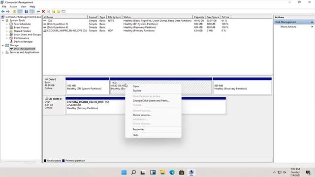 How to Partition a Hard Drive in Windows 11 смотреть онлайн