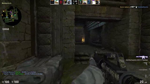 #123 CSGO Ancient - competitive short match 1080p смотреть онлайн