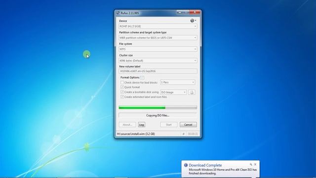 Make Windows 10 bootable pendrive using RUFUS Tool смотреть онлайн