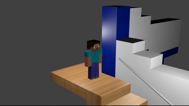 Blender animierte Minecraft Figur Version 2 смотреть онлайн
