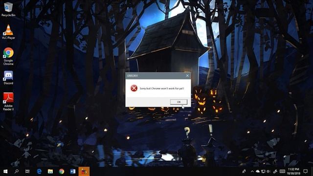 Windows 10 Halloween Edition (Parody) смотреть онлайн