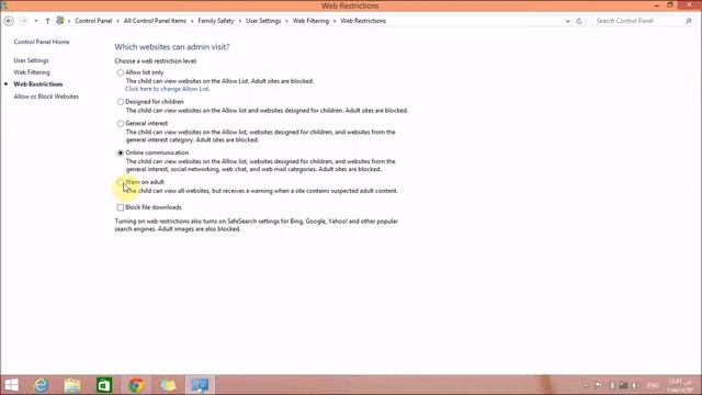 How To Use Family Safety Win 8.1 смотреть онлайн