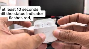 How to Hard Reset Huawei FreeBuds SE 2  Restore Default Settings #huawei