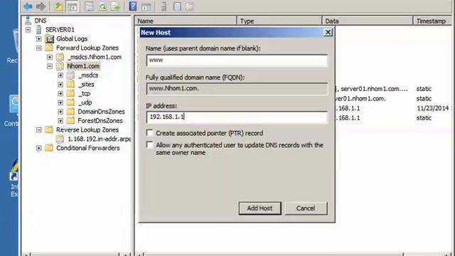 Cài đặt DNS trên Windows Server 2008 смотреть онлайн