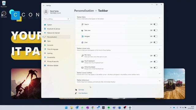 Windows 11 - Move The Start Menu Back To The Left смотреть онлайн