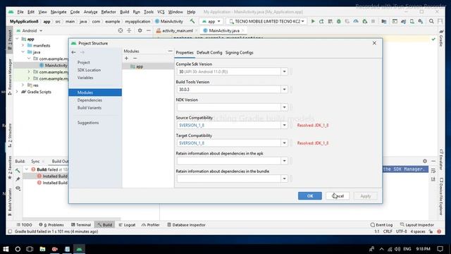 installed build tools revision 31.0.3 corrupted.(1) смотреть онлайн