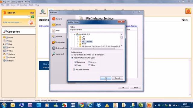 Clickx Xtra 230 - Copernic Desktop Search смотреть онлайн