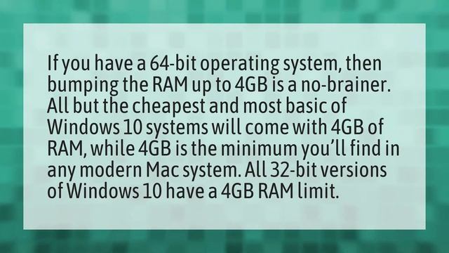 Is 4gb RAM enough for Windows 10 64 bit? смотреть онлайн