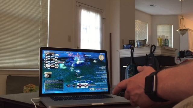 FFXIV on new MacBook Pro 15" /w radeon M370X смотреть онлайн