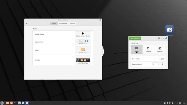 Linux Mint 21.1 - Cinnamon tips for seniors on desktop Themes. смотреть онлайн