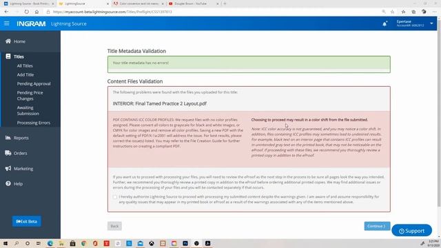 LS tutorial ICC color profile error смотреть онлайн