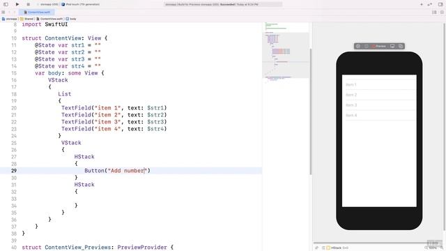 IOS App Development - Class Session - 4/8/2021 - Part 2 (Static List) смотреть онлайн