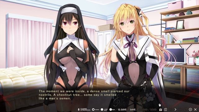 Nightmare x Sisters - Sacrifice of Lust-Hell (PC)(English) Exorcist Visual Novel смотреть онлайн