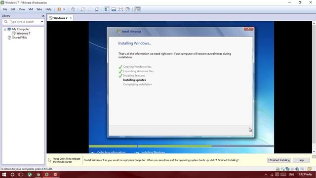 How to install windows 7 on vmware workstation 10 смотреть онлайн