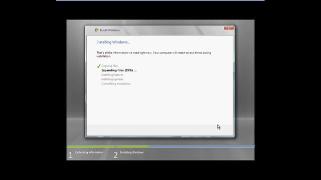 Aqua Server Windows Server 2008 Standard Setup смотреть онлайн