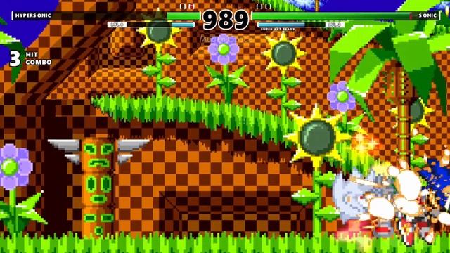 Hyper Sonic & Shadow VS Hyper Sonic & Sonic I Sonic Battle Rematch смотреть онлайн