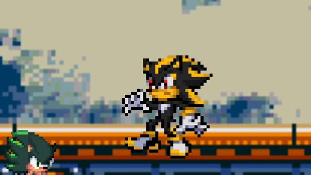 Sonic vs Shadow Android sprite animation смотреть онлайн