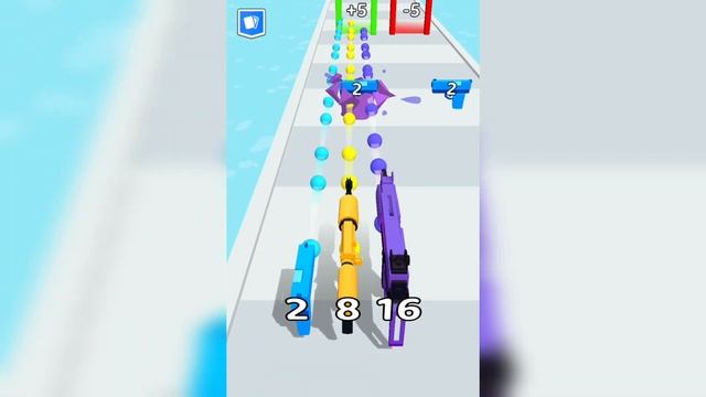 2048 MERGE 'GUN' RUN - MERGE BATTLES ( series 2 ) смотреть онлайн