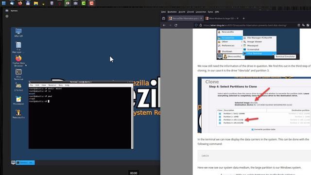 RescueZilla: Hibernation prevents hard disk cloning смотреть онлайн