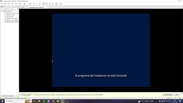 1.1/1.2 Instalación de Windows Server 2019 (Datacenter experiencia de escritorio y Server Core) смотреть онлайн
