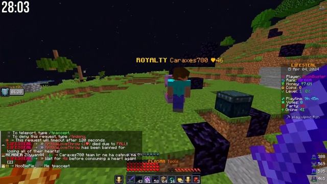 Can He survive in LifeSteal Manhunt.. смотреть онлайн