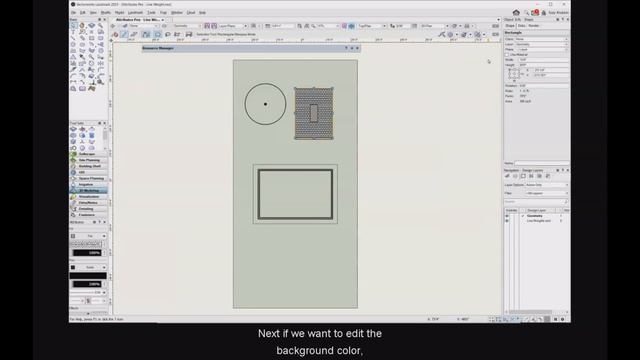 2.1f Tile fill - Vectorworks 2023 смотреть онлайн