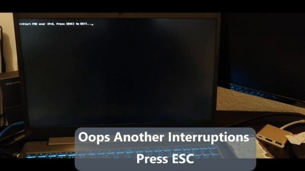 Efi Network 0 for IP4 boot failed / Boot Failure / Boot Device Missing - Solved