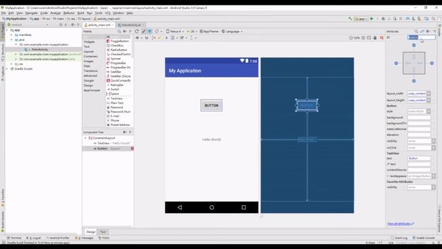 用 android studio 3.0 / Kotlin 寫 android 第一支app 教學 смотреть онлайн