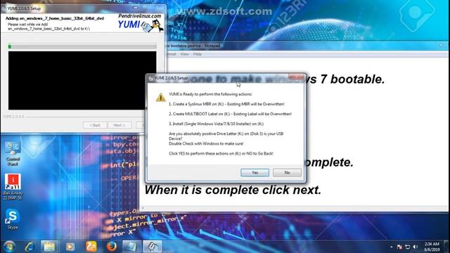 How to create bootable pendrive of windows 7,8,8 1,10 By yumi easily-Technologically Minded смотреть онлайн