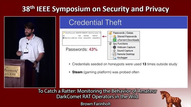 To Catch a Ratter: Monitoring the Behavior of Amateur DarkComet RAT Operators in the Wild смотреть онлайн