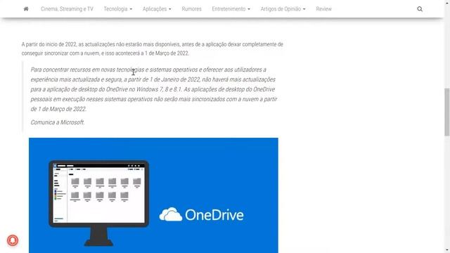 Microsoft Anuncia o Fim do Onedrive no Windows 7, 8 e 8.1 смотреть онлайн