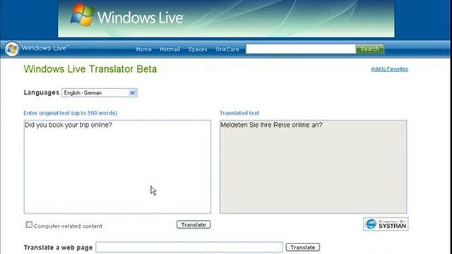 Review of Windows Live Translator смотреть онлайн