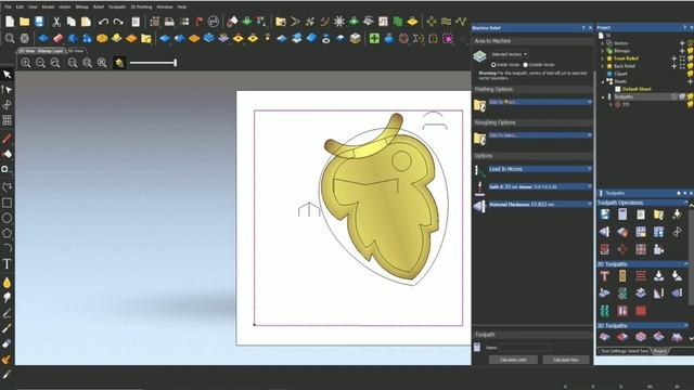 Zero , Zero rest and Z level roughing Toolpaths uses of Artcam 2018😁 смотреть онлайн