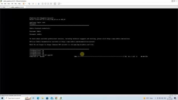 How to Install Zabbix in Vmware Workstation