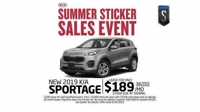 2019 Sportage | Summer Sticker Sales Event at Seiner Kia Salt Lake смотреть онлайн