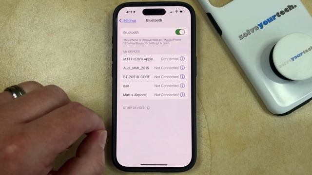 How to Delete Bluetooth Device on iPhone 15 смотреть онлайн