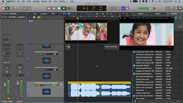 Logic Pro X: Video Importing and Exporting, Dubbing tips, смотреть онлайн