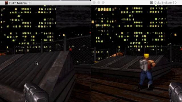 Duke3D game running over DOOMATIC смотреть онлайн