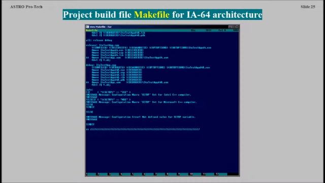 Compiling C/C++ applications for Intel Itanium IA-64 architecture on Windows ( VTR-173 ) смотреть онлайн