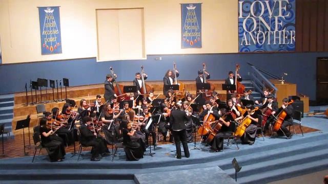 Abraham Lincoln High School String Orchestra performs Madrigalesco смотреть онлайн