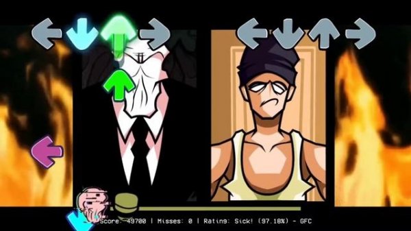 FNF.Trepidation🆚Jeff The Killer. Slenderman Lullaby. Epic Rap Battles Of History. Slenderman🆚Eminem